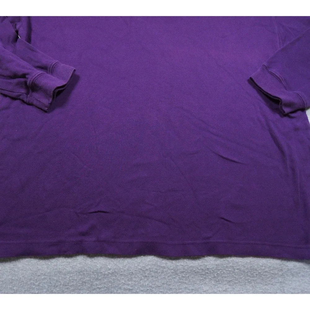 Vintage Brooks Brothers Shirt Mens XLarge Purple Turtle Neck Golden Fleece